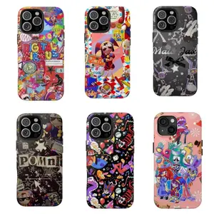 The Amazing Digital Circus Case for iPhone 17 16 15 14 13 12 11 Pro Max Plus - Cute Pomni Jax Anime Aesthetic Shockproof Cover