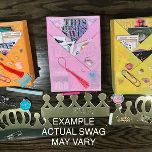 Everything but the book SWAG Pack! With autographed book plate.