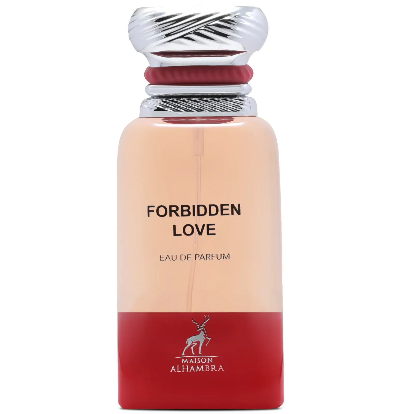 Maison Alhambra Forbidden Love Unisex Paraben-Free Nutty-Fruity Eau de Parfum Spray - 2.7 oz (80ml)