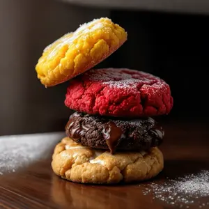 Cupcake Cookies (Best Selling Lemon, Red Velvet, Chocolate Chip) Cotains Dairy