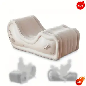 Inflatable Lounger, Air Sofa, Waterproof Inflatable Beach Lounger, Camping Chair, Inflatable Bed for Hiking, Backyard Travel, Beach Park Picnic