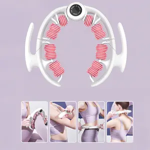 Manual Push-Pull Roller – Deep Tissue Pain Relief Massager for Thigh, Calf, Waist – Body Sculpting Tool for Fast Recovery, Anti-Inflammation, Pilates & Yoga Equipment back fitness lover relaxation massage leg meridian