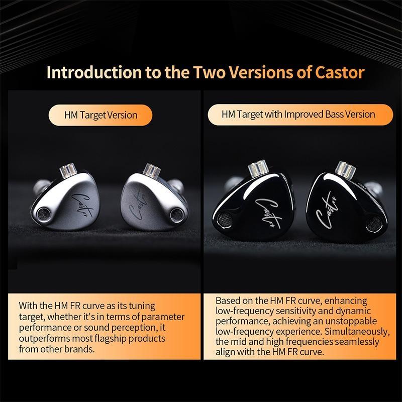 HiFi Earbuds Wired Earbuds In-Ear Monitor IEM Earphones Dual Dynamic Driver Noise Isolating Earbuds Adjustable Tuning Earphones 2PIN Detachable Cable Gaming Earbuds Studio Monitor Earphones