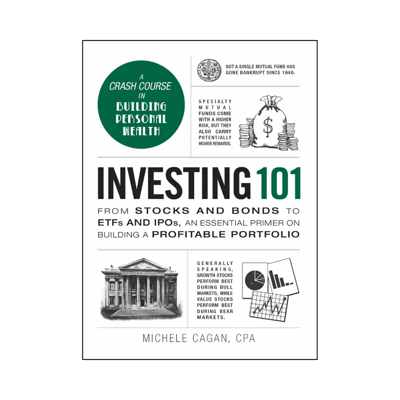 English Investing 101 Hardcover Book - Personal Finance & Investment Primer with 256 Pages, Hands-On Lessons, IPOs Explained, Stocks, Bonds, ETFs, Risk Tolerance, Wealth Building (Economics & Management)