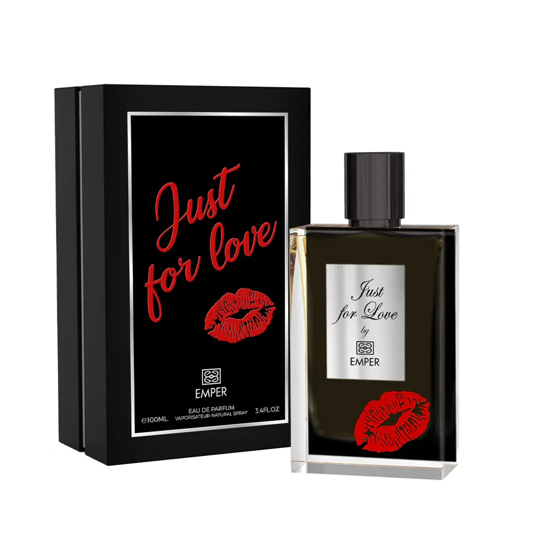 Just For Love Eau de Parfum Unisex 100ml | Petitgrain, Bergamot, Jasmine & White Musk