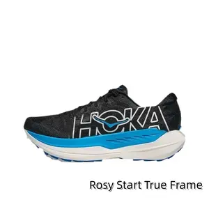 Full Stride Shock Isolation Everyday Running Footwear | Airflow Optimized Black Blue Two-Tone Breathable Mesh Material | Regular Fitness Schedules & Streetwear Casual Styling | Counteract Landing Force to Maintain Dry