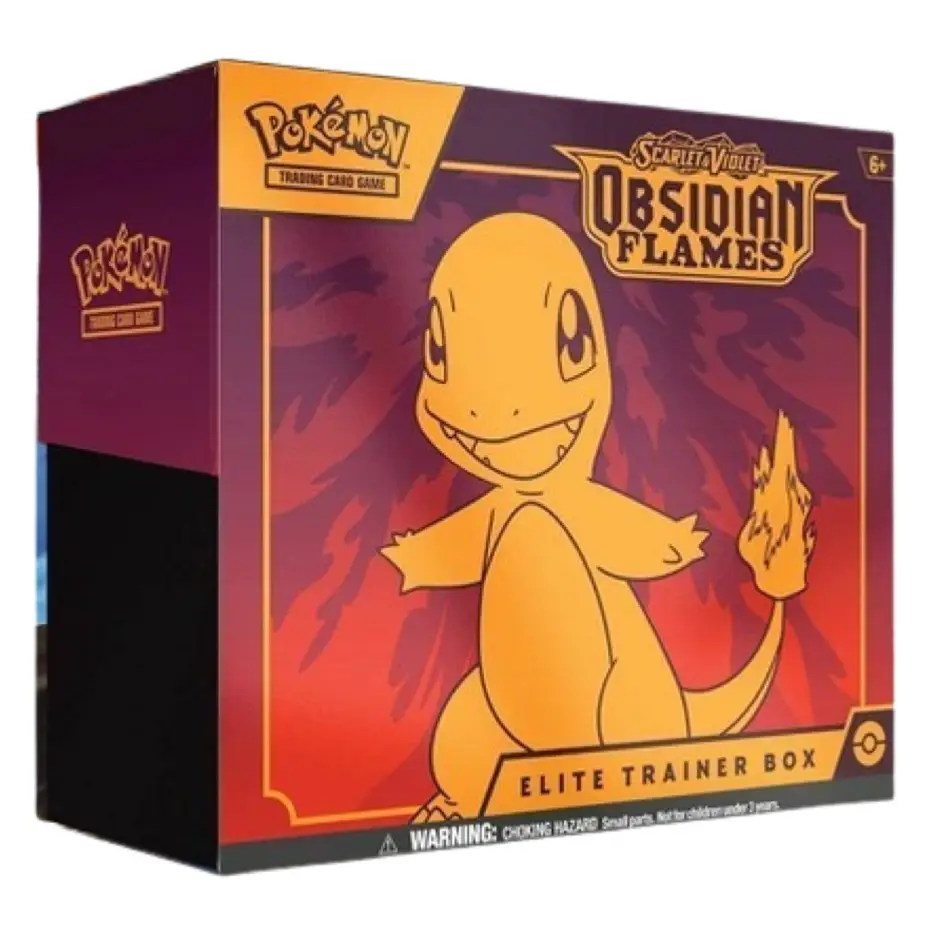 Obsidian Flames Elite Trainer Box Scarlet & Violet Sealed Pokemon Card Game