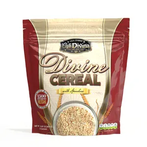 Divina Cereal with Spirulina - 1500mg Reishi - 18 Sachets - Cafe Divina - Healthy Breakfast Option