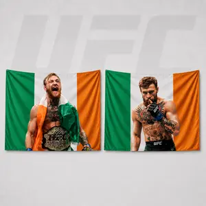UFC 329 Conor McGregor Tapestry, UFC International Fight Week Las Vegas Tapestry, Notorious vs Blessed MMA FighterTapestry, Ultimate Fighting Championship Fan Apparel, Gift for UFC Fans
