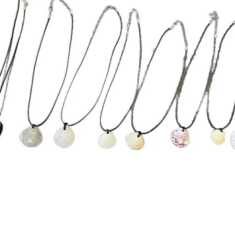 seashell necklaces