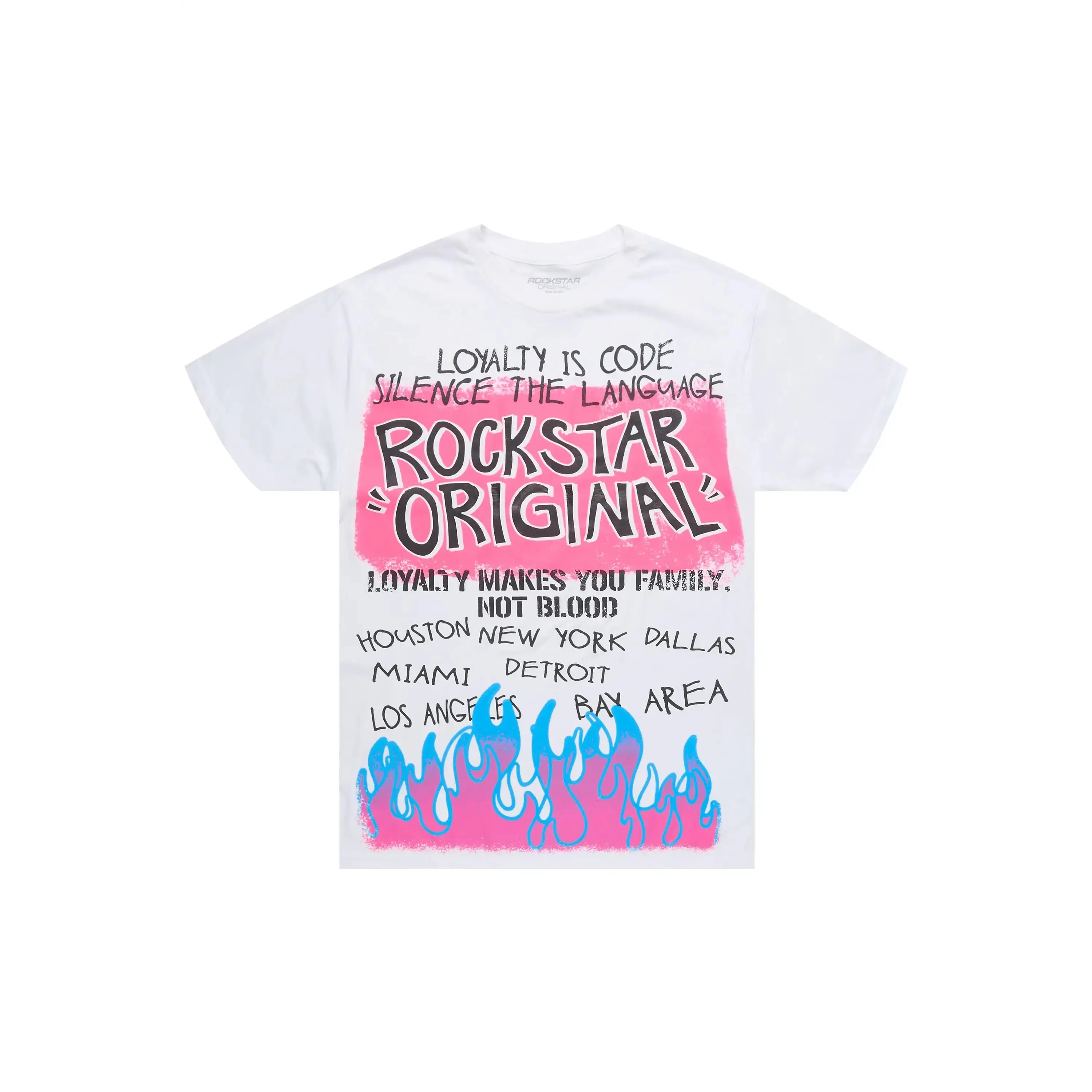 Beno 2.0 White Oversized Graphic T-Shirt