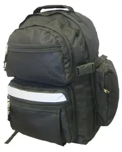 K-Cliffs Polyester Backpack - 19 x 13 x 8 in. Black