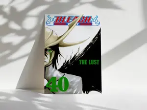 Bleach Ulquiorra Anime Poster Print, Manga Wall Art, Anime Room Decor, Espada Artwork, Bleach Gift, Manga Fan Decor, Anime Room Wall Art