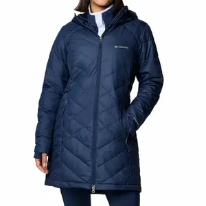 Columbia Women's Heavenly Long Hooded Jacket – Warm, Waterproof Winter Coat with Stylish Design for Cold Weather