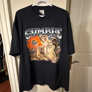 GUMBUS Cat Bootleg Tee Shirt - Sweatshirt - Hoodie Unisex Heavy Cotton Tee - Cat Merch - Gifts for Cat Lovers