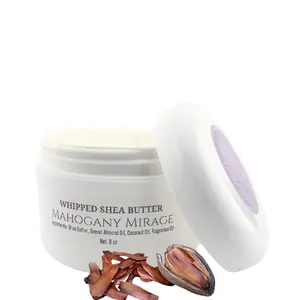 Mahogany Mirage Whipped Shea Butter - Indulge in the luxurious embrace of our Whipped Shea Butter, a blend designed to nourish, moisturize, and enchant your senses. Smooth, Creamy, and Gentle on Sensitive Skin, and Eczema