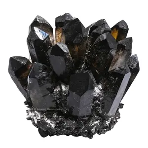 Crystal Cluster Points for Meditation, Home Decor & Gift - Natural Quartz Crystals & Healing Stones for Enhanced Energy with Large Crystals Points