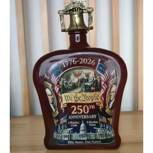 USA Viral 250th Usa Anniversary Decanter, Patriotic Bar Decor Must-Have, 250 Years of America Limited Edition, We the People Decanter