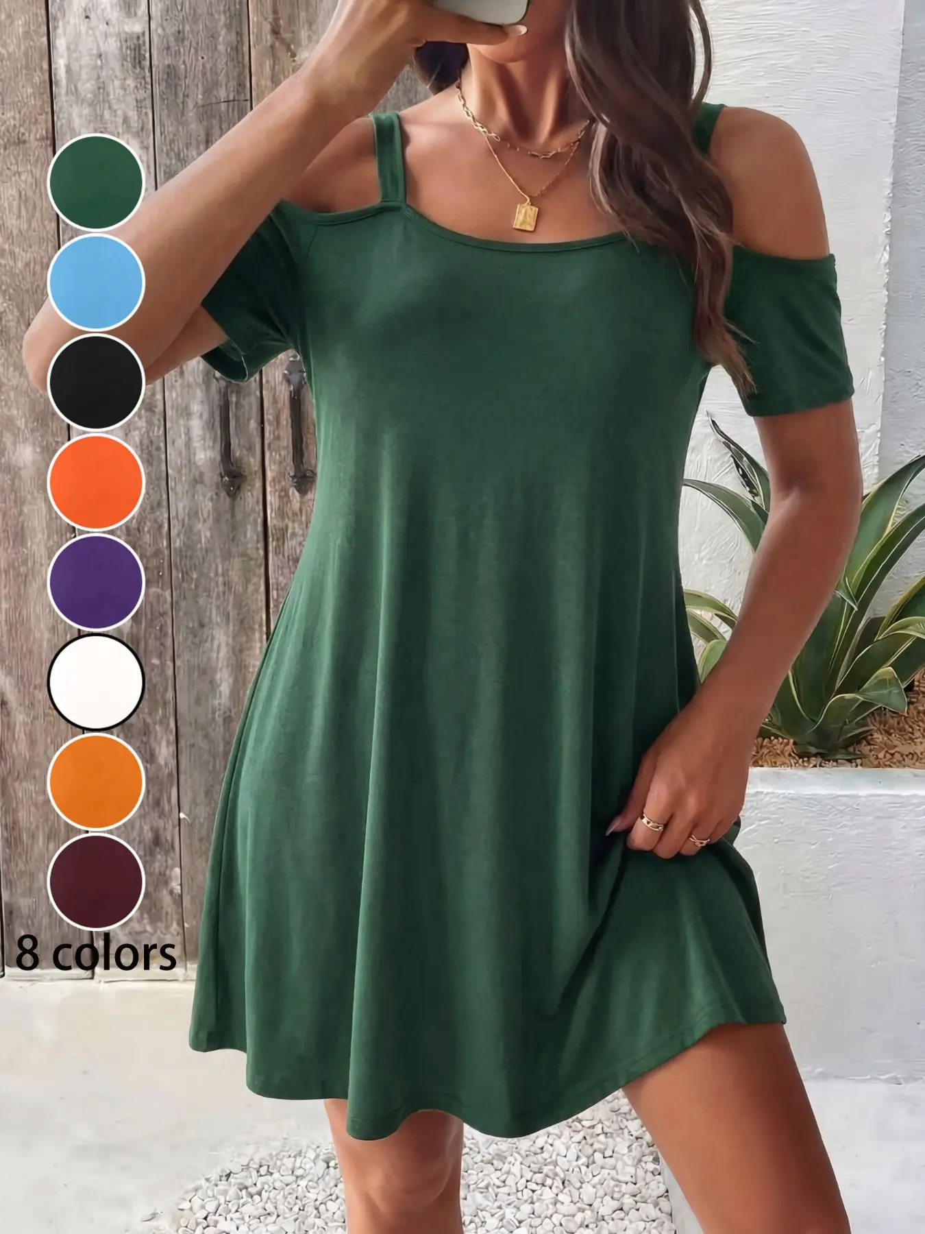 Plus Size Women's Sleeveless Dress, Loose Fit Minimalist Basic Casual  Summer Wear, Short, Womenswear, Available in 8 Colors, Perfect for Home &  Outdoors - TikTok Shop
