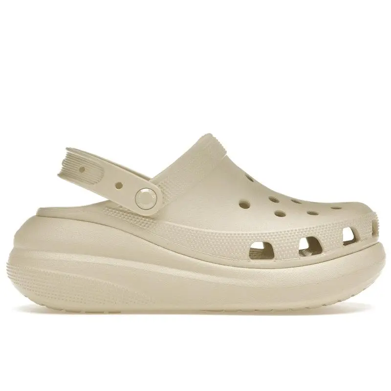 Crocs Unisex Classic Crush Clog Bone, from StockX