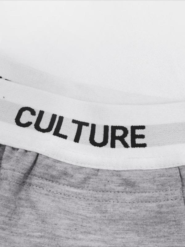 Women's Floral Print Letter Tape  Pocket Elastic Waist Sweatpants, Casual Sporty Trousers, Casual Comfy Trousers for Daily Wear Outdoor, Ladies Bottoms for All Seasons