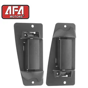Pair Rear Outside Door Handle for 99-07 Chevy Silverado GMC Sierra Extended Cab