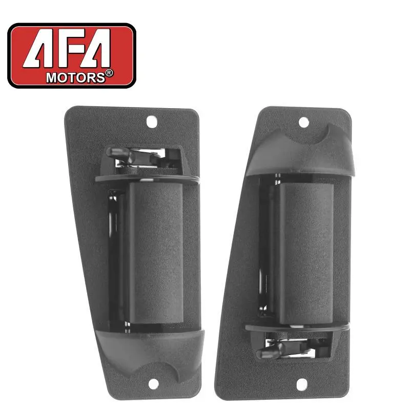 Rear Outside Door Handle Pair for 1999-2007 Chevy Silverado GMC Sierra Extended Cab, Exterior Door Handle Replacement, Car Exterior Auto Part Accessory, Automotive Door Exterior Upgrade, Rust Resistant, Vehicle Compatibility
