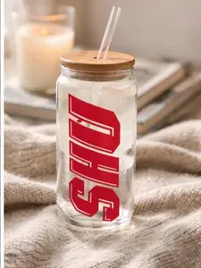 Sacred Heart University Glass Tumbler