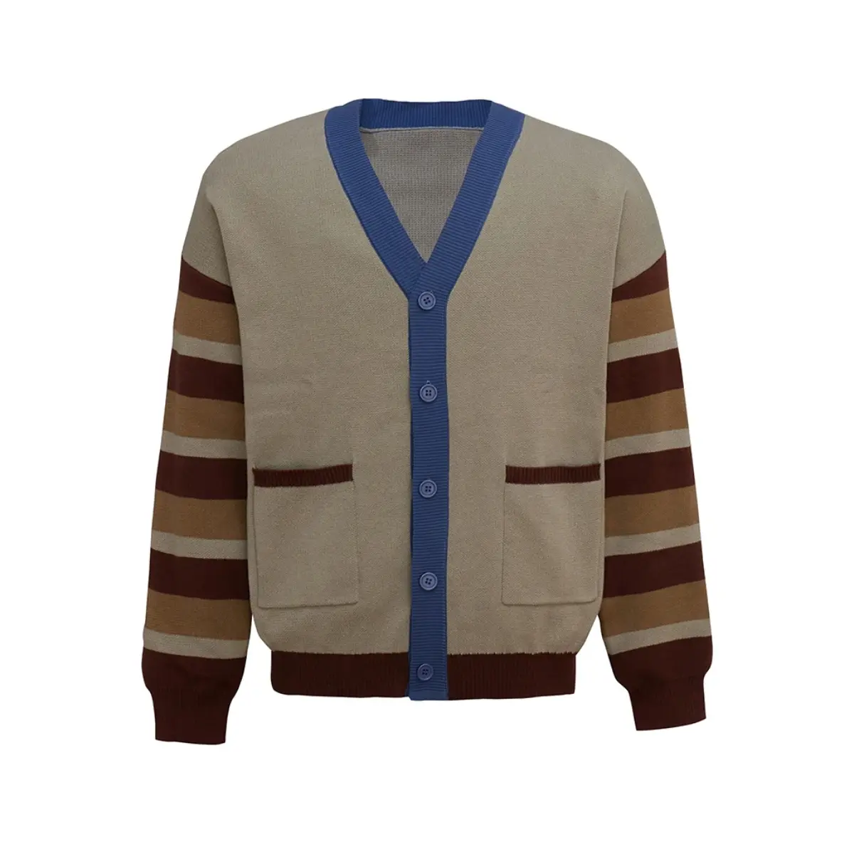 Unisex Anime Game Movie Cosplay Sweater Knitted Cardigan Casual Jacket Coat