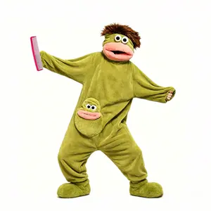 Mid Year Sale Funny Big Mouth Monster Hoodie Blanket, Soft Flannel Fleece Onesie Pajamas, Loose Wearable Pullover Loungewear for Men Women, Ideal for Home Party Father's Day Gift, One Size Deals For You Day