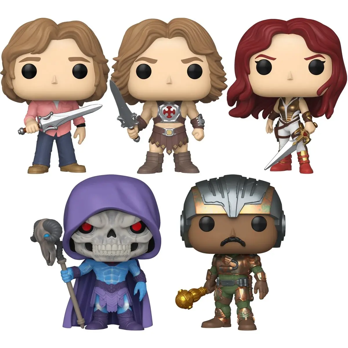 Funko Pop! Movies: Masters of the Universe (2026) – He-Man, Skeletor, Teela, Man-At-Arms & Adam Vinyl Figures