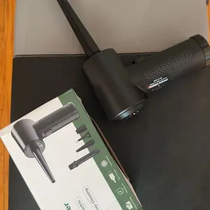 Compressed Air Duster, 3-Gear 51,000 RPM Electric Air Duster, Portable 4000mAh Rechargeable Cordless Air Blower with LED Light