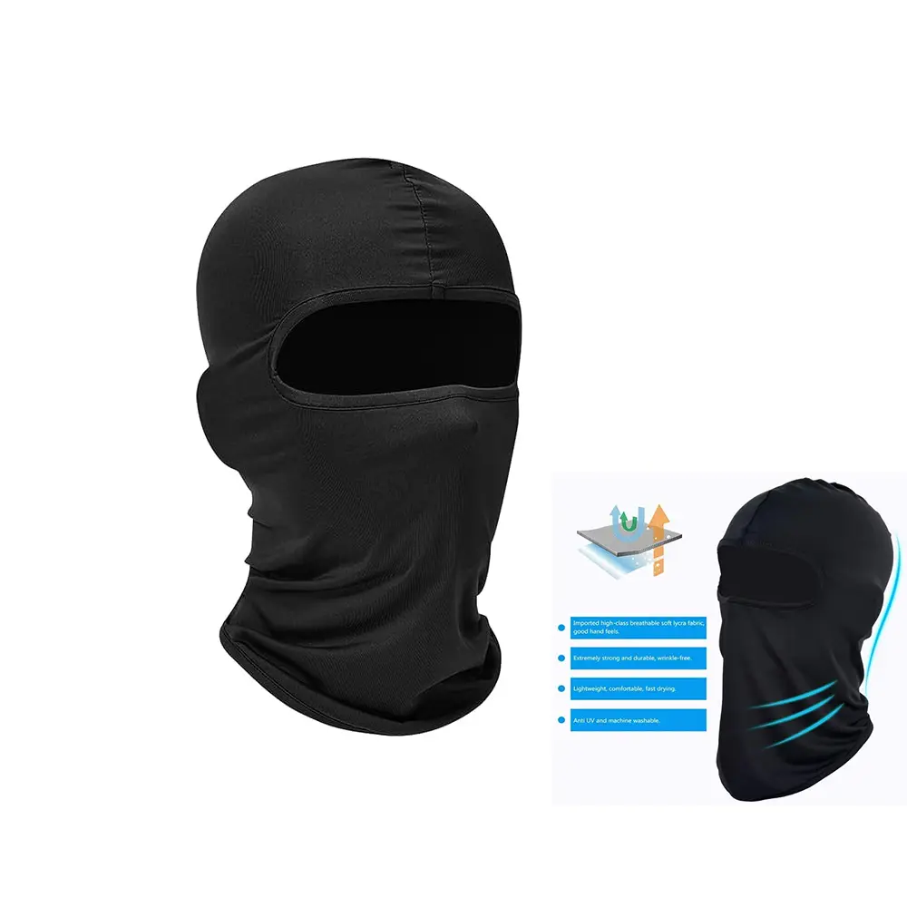 1 Pack Balaclava Ski Face Mask Cooling Neck Gaiter Full Head Mask Face Cover