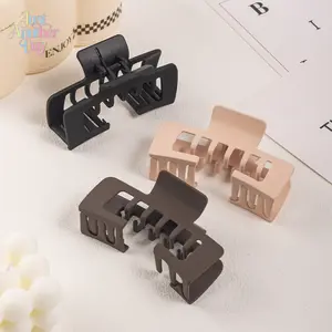 2026 New Large Hair Claw Clips - Neutral & Tortoise Shell Style, Strong Hold Shark Clips for Thick Hair, Elegant & Versatile Daily Hair Accessories