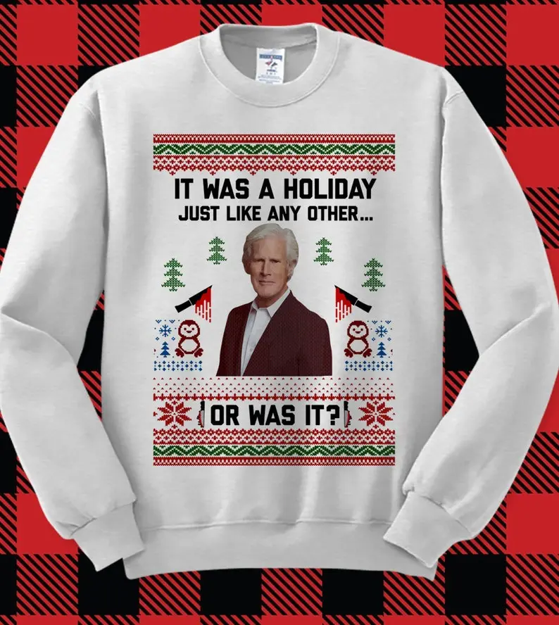 True Crime Ugly Christmas Sweater Party Sweatshirt, Funny Christmas Sweater, Funny Christmas Sweatshirt, Christmas Sweater Party