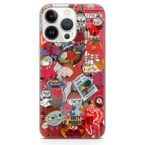 Moomin Phone Case - Finnish Troll Snufkin Art Cover, Trendy Tough Phone Case For iPhone 17 16 15 14 13 12 11,Trendy & Cute Phone case