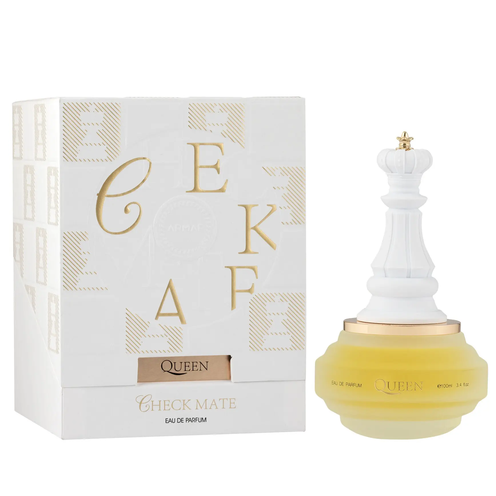 Armaf Checkmate Queen for Women Eau de Parfum Spray, 3.4 Ounce