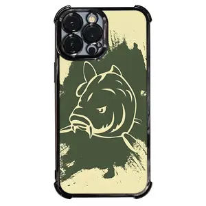Phone Case: 1 PC Feeder Carp Fishing Feeder Fishing Phone Case Electroplating Process Protective Cover with Reinforced Cushioning And Collision Prevention Suitable for iPhone Various Models17 16 15 14 13 Pro Max Cover