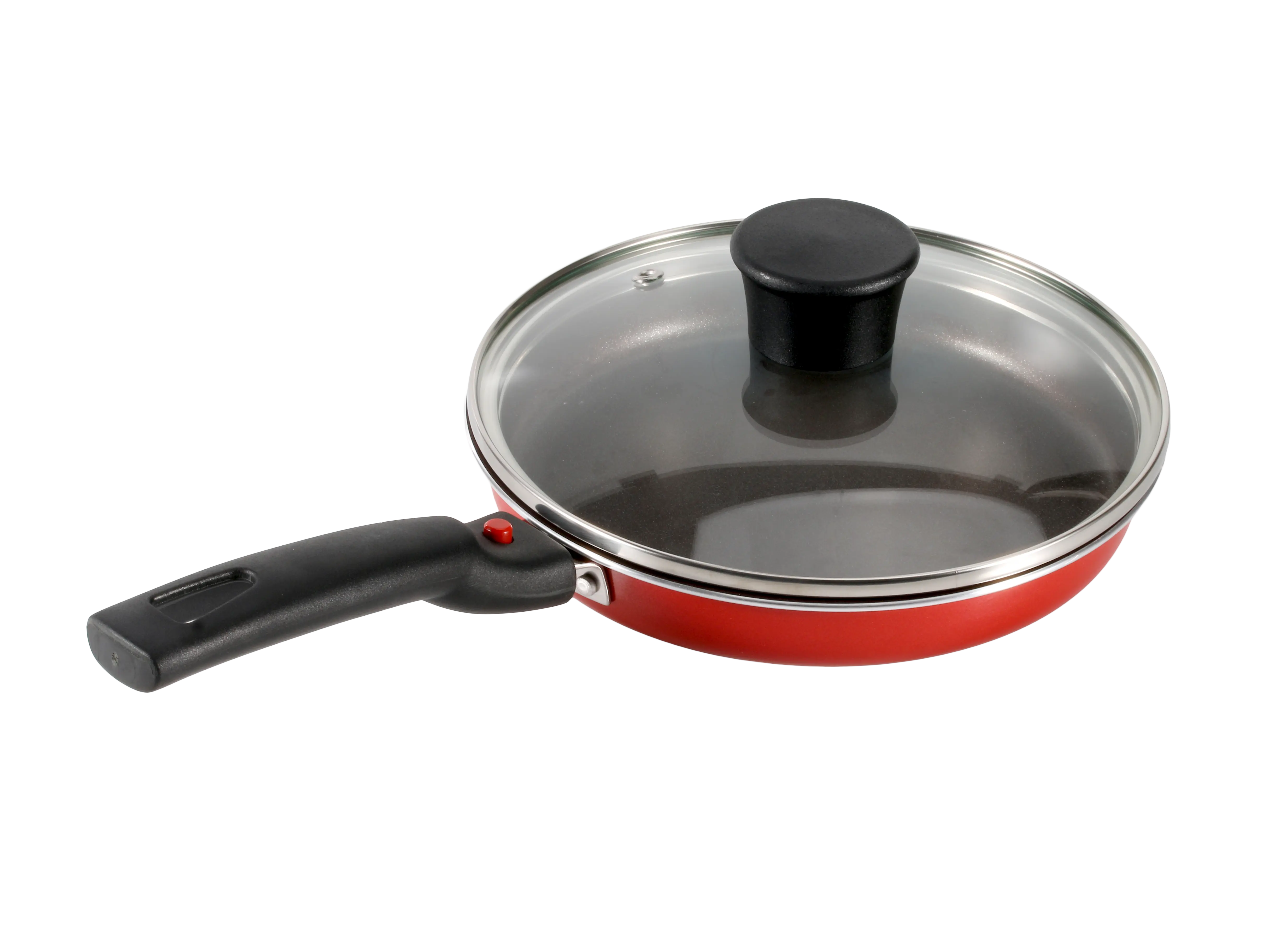 4-Piece Non-Stick Cast Iron Cookware Set, Portable Lightweight Pots and Pans for Outdoor Camping Picnic Travel, Easy to Store for Daily Outdoor Cooking Needs