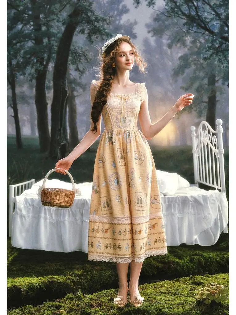 Honey-Gathering Girl Dress