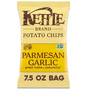 Kettle Brand Chips, Parmesan Garlic Kettle Chips, 7.5 Oz