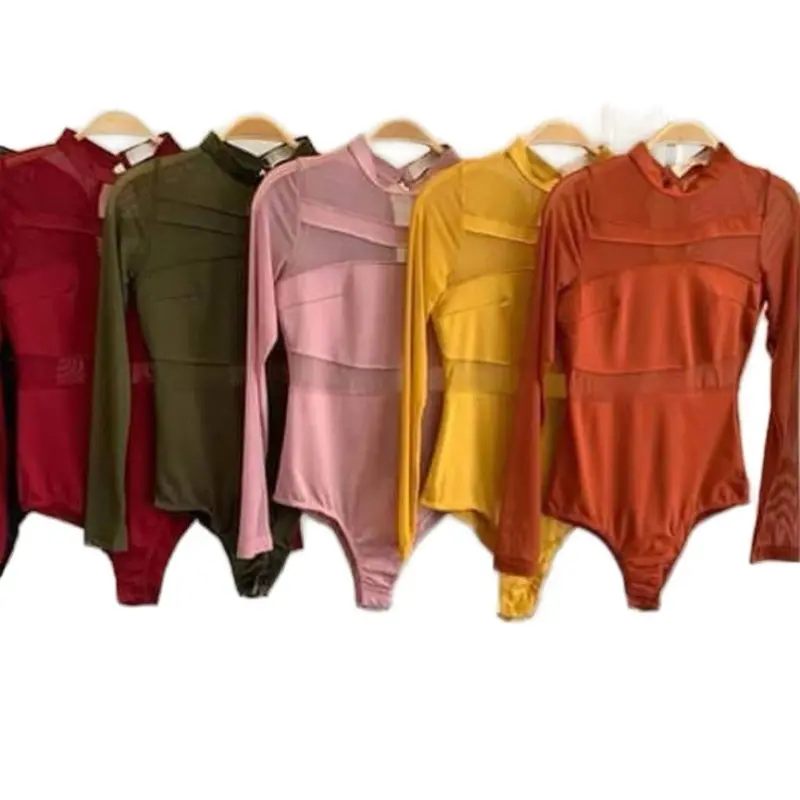 Lizette Collection Women’s Mesh Bodysuit Diferent Colors Available