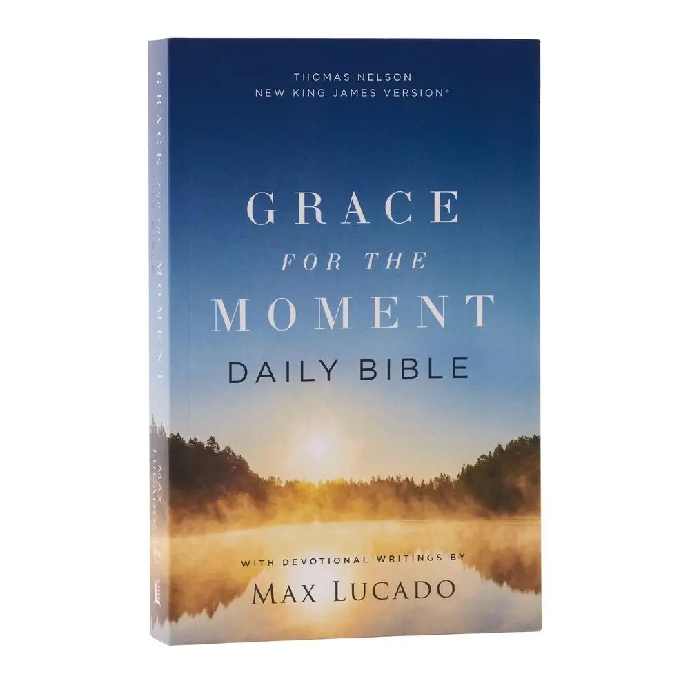 USED-Nkjv, Grace for the Moment Daily Bible, Softcover, Comfort Print by Lucado, Max (Paperback)