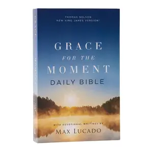 USED-Nkjv, Grace for the Moment Daily Bible, Softcover, Comfort Print by Lucado, Max (Paperback)