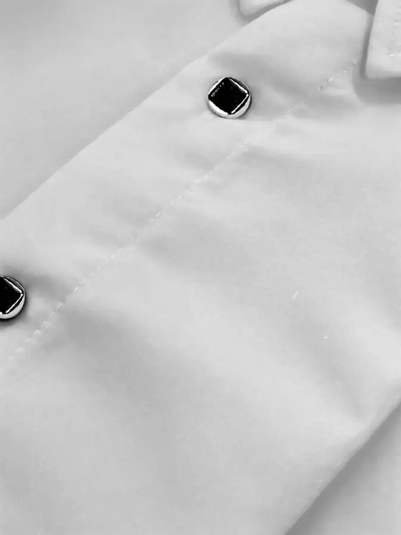 Men's Formal Dress Shirt, Collared, Non-See-Through Smooth Texture, Classic  Pointed Collar Business Shirt, Machine