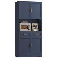 Blue + Bronze Handles