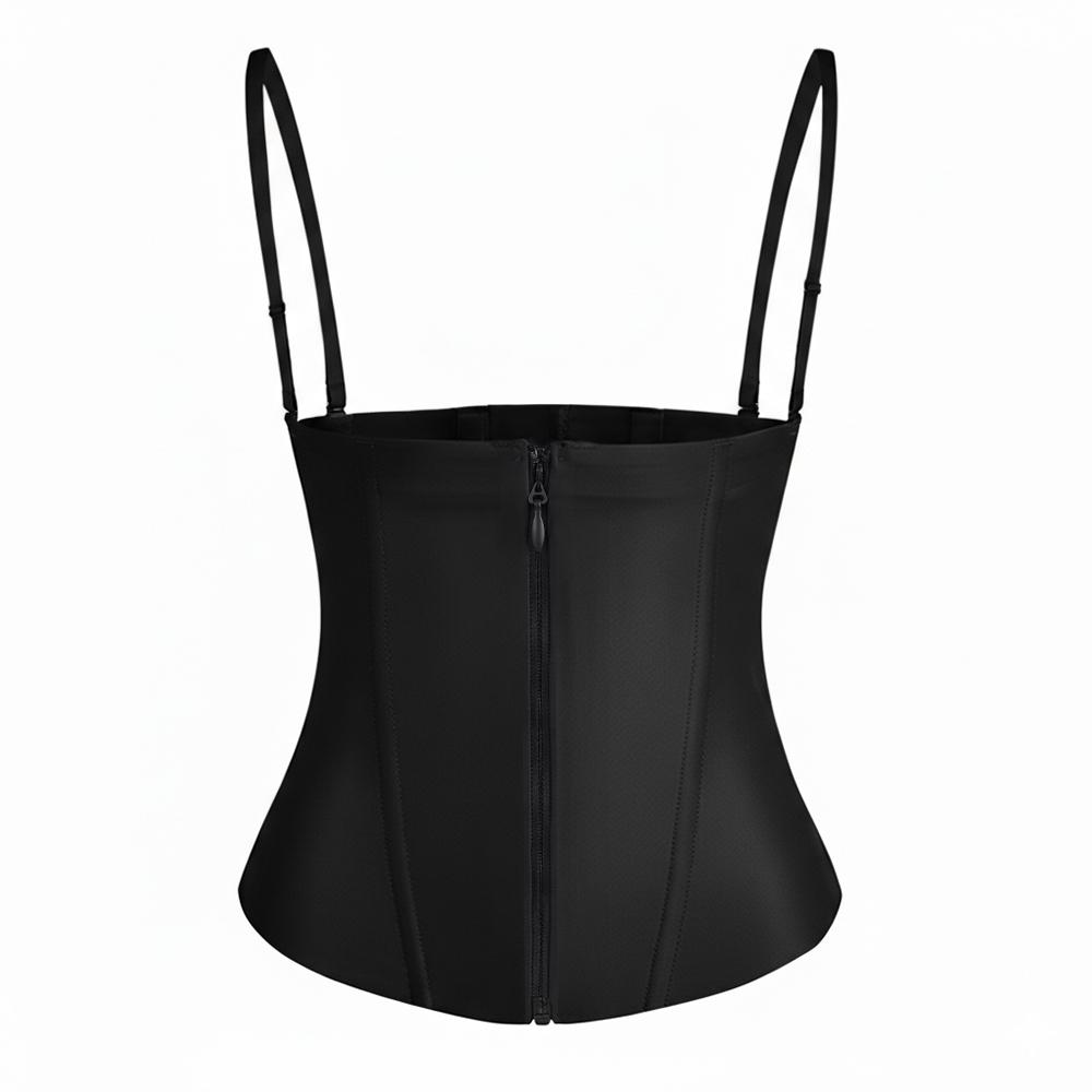 Waist Trainer 4 Steel Boned Corset Top | Adjustable Straps | Waist Shapewear | Tummy Control Waist Cincher Everyday Everyday
