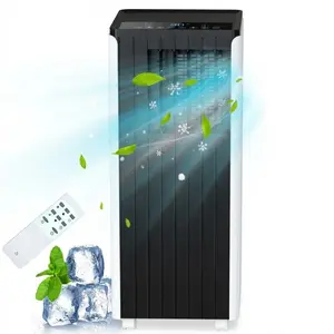 8000 BTU Portable Air Conditioner – Quiet 3-in-1 Cooling, Dehumidifier & Fan – Remote, 24H Timer, Window Kit – Cools Rooms up to 350 Sq Ft – Perfect for Home, Office, Dorm