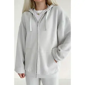 Sundays Waffle Knit Hoodie in Earl Grey