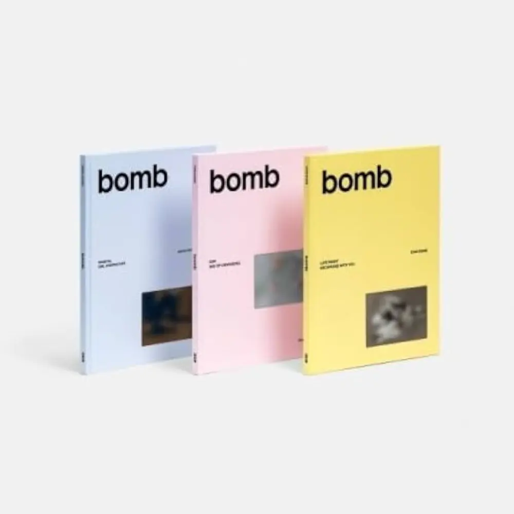 ILLIT BOMB Photobook Ver CD Album K-Pop 3rd Mini Album Lenticular Photobook 2 Photocards Poster